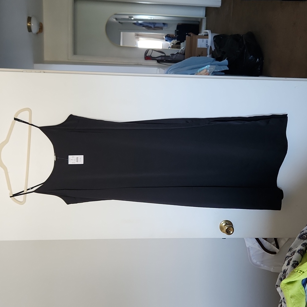 J Crew black dress